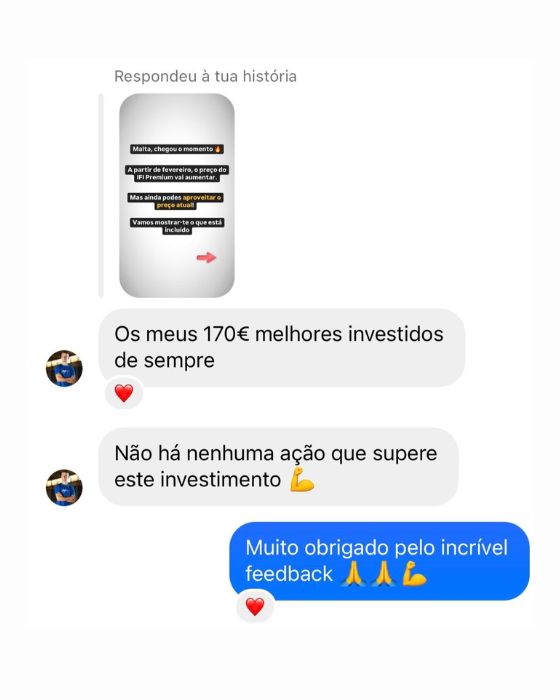 Mensagem de um membro