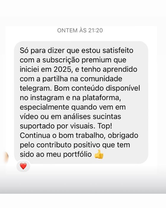 Mensagem de um membro